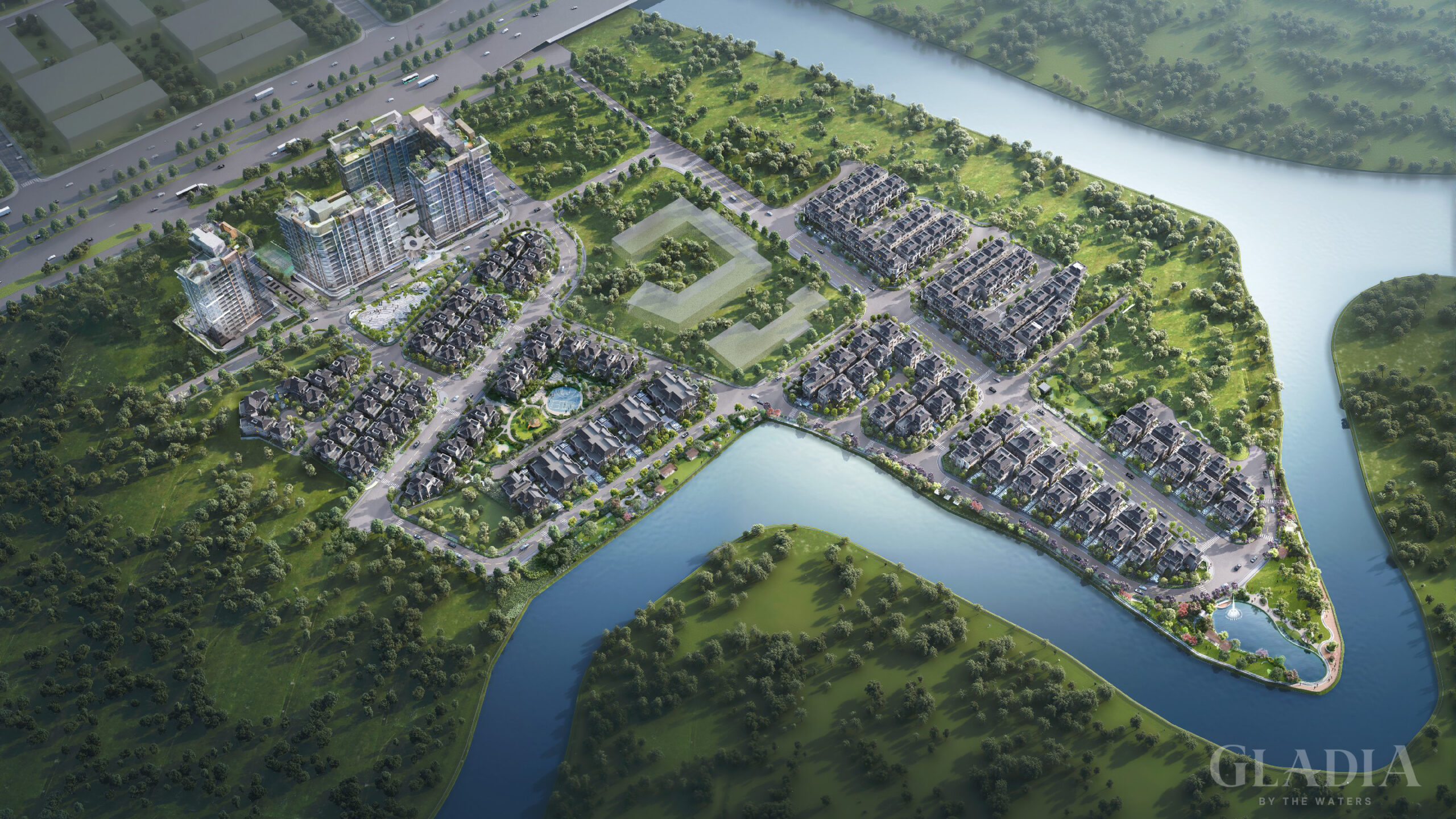 Gladia phối cảnh tổng thể